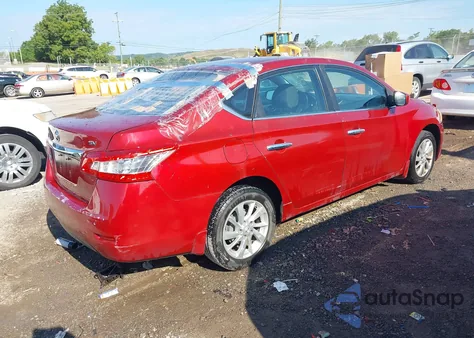 2014 Nissan Sentra Sv from USA, damaged, VIN 3N1AB7AP5EY324791